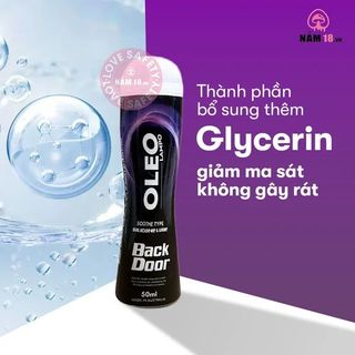 Gel Bôi Trơn Hậu Môn Oleo Lampo Back Door - 50ml.