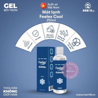 Gel Bôi Trơn Mát Lạnh Feelex Cool | Chai 250ml