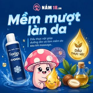 Gel Bôi Trơn Mát Lạnh Feelex Cool | Chai 250ml