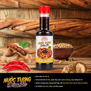 [Combo 2 chai] gồm Nước tương pha sẵn Ăn bún và Dầm me Làng Chài Xưa nguyên liệu tươi ngon đặc biệt