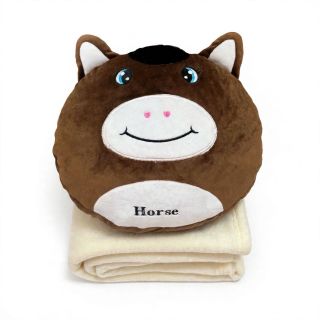 Bộ gối kèm chăn Hình Thú 2in1