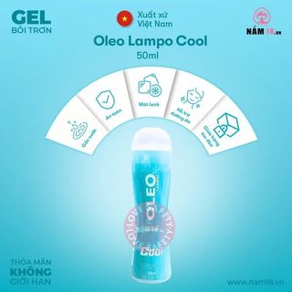 Gel Bôi Trơn Mát Lạnh Oleo Lampo Cool - 50ml.