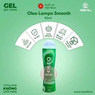 Gel Bôi Trơn Oleo Lampo Smooth Hương Nha Đam - 50ml.