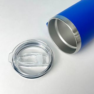 Ly Giữ Nhiệt Có Quai 355ml Nắp Trong Suốt – In Logo, Khắc Laser Theo Yêu Cầu