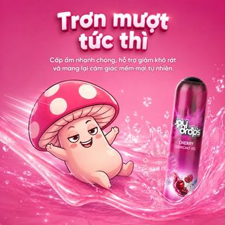 Gel Bôi Trơn Joydrops Hương Cherry