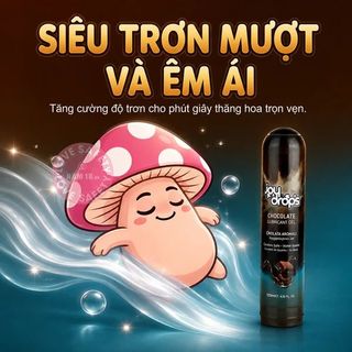 Gel Bôi Trơn Joydrops Hương Chocolate.