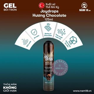 Gel Bôi Trơn Joydrops Hương Chocolate.