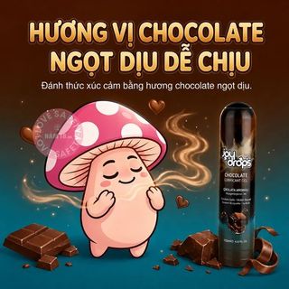 Gel Bôi Trơn Joydrops Hương Chocolate.