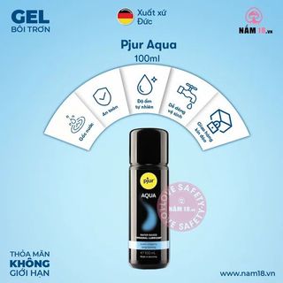 Gel Bôi Trơn Cấp Ẩm Cao Cấp Pjur Aqua Dạng Gói - Gói 2ml