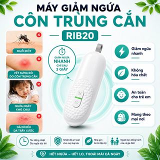Máy Giảm Sưng Ngứa Côn Trùng Cắn IB20 | Giảm Ngứa Sau 3 Giây | Muỗi Ong Kiến Đốt | An Toàn Cho Trẻ Em