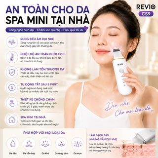 Máy chà mụn đầu đen công nghệ ion+- đẩy mụn sâu