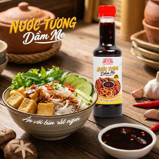[Combo 3 chai] Nước tương pha sẵn dầm me Làng Chài Xưa 310g Chấm cá khô, cá chiên, cánh gà mực chiên