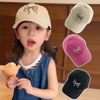 Nón kết nơ thêu dành cho bé, mẫu thiết kế mới