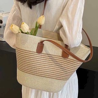 Túi cói đi biển size lớn siêu xinh