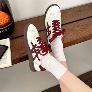 👟GIÀY NỮ NANO MÃ NANO – ĐEN ĐỎ CÁ TÍNH, PHỐI ĐỒ ĐẸP MỖI NGÀY