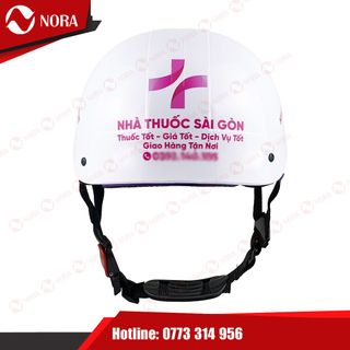 Nón Bảo Hiểm In Logo Theo Yêu Cầu Giá Xưởng Cho Doanh Nghiệp