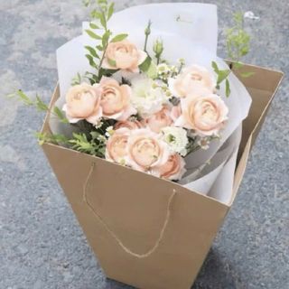 TÚI GIẤY KRAFT HÌNH THANG H5 Không tag