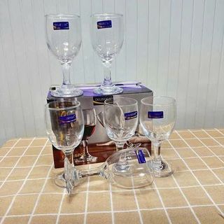BỘ 6 LY UỐNG RƯỢU VANG 160ml DELI GL2003 (T12)