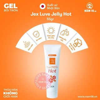 Gel Bôi Trơn Ấm Nóng Jex Luve Jelly Hot - Tuýp 55gr.