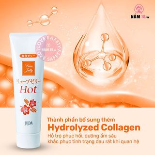 Gel Bôi Trơn Ấm Nóng Jex Luve Jelly Hot - Tuýp 55gr.