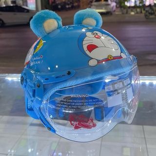 Mũ bảo hiểm thể thao cho bé , có kính chắn gió cho bé từ (1-3)và(3-8)tuổi đạt chuẩn