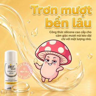 Gel Bôi Trơn Gốc Silicone Pjur Med Preminum | Chai 100ml.