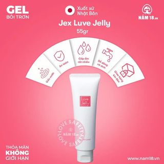Gel Bôi Trơn Jex Luve Jelly - Tuýp 55gr.