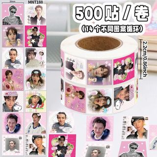 CUỘN 500 STICKER CORTIS