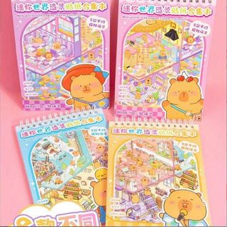 SỔ TRANH STICKER 3D KÈM NHÍP   CH - 230