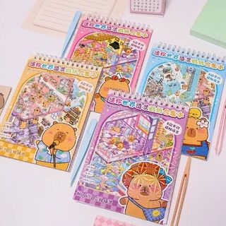 SỔ TRANH STICKER 3D KÈM NHÍP CH - 230