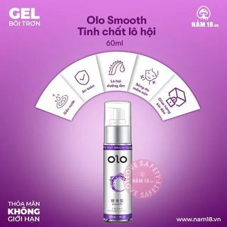 Gel Bôi Trơn Tinh Chất Lô Hội OLO Smooth - 60ml.