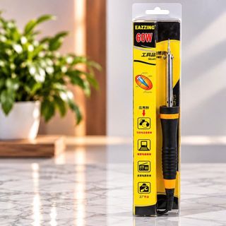 MỎ HÀN ĐIỆN CÁN ĐEN CAO CẤP 60w EAZZING CÓ HỘP (T100)
