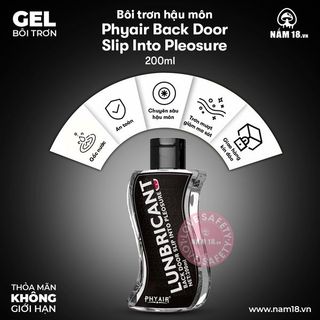 Gel Bôi Trơn Hậu Môn Phyair Back Door Slip Into Pleosure - 200ml.