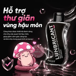 Gel Bôi Trơn Hậu Môn Phyair Back Door Slip Into Pleosure - 200ml.