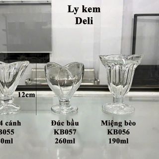 LY KEM THUỶ TINH DELI (KB055, KB056, KB057) - (T48)