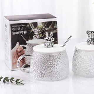 LY THỦY TINH NẮP GẤU (T60)