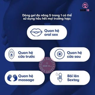 Gel Bôi Trơn Oral Sex Xtoy 5in1