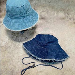 COMBO Nón bucket kaki jean vành trung + mắt kính Ombre má hồng nhà Humi Home