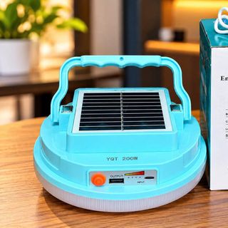 ĐÈN TÍCH ĐIỆN BÓNG DĨA 200w YGT SẠC NĂNG LƯỢNG (PHI 170-T30)