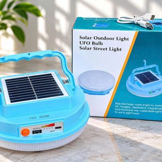 ĐÈN TÍCH ĐIỆN BÓNG DĨA 200w YGT SẠC NĂNG LƯỢNG (PHI 170-T30)