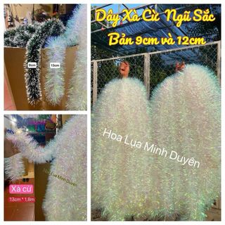 Dây Chồn xà Cừ Cao Cấp , Dây Chồn Ngũ Sắc , Dây Thông , Phụ Kiện Trang Trí Noel , Giáng Sinh , Cây Thông