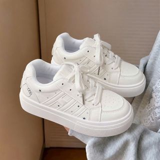 ✨GIÀY SNEAKER HI PHỐI SỌC NGÔI SAO – ĐƠN GIẢN MÀ NỔI BẬT, HOT TREND