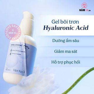 Gel Bôi Trơn Cấp Ẩm Her Feel Hyaluronic Acid | Chai 70ml.