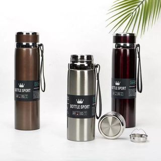 BÌNH GIỮ NHIỆT BOTTLE SPORT INOX 800ml CÓ KHAY LỌC TRÀ (T50)