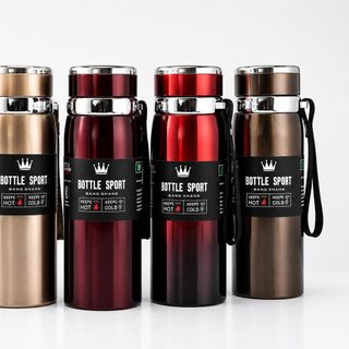 BÌNH GIỮ NHIỆT BOTTLE SPORT INOX 800ml CÓ KHAY LỌC TRÀ (T50)