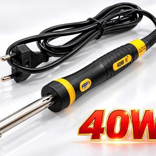 MỎ HÀN ĐIỆN CÁN ĐEN CAO CẤP 40w EAZZING CÓ HỘ
