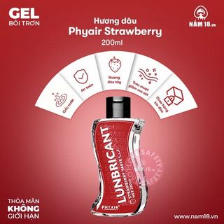 Gel Bôi Trơn Hương Dâu Phyair Strawberry - 200ml.