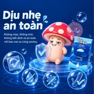 Gel Bôi Trơn Joydrops Natural | Combo 3 Gói.