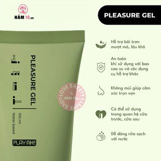 Gel Bôi Trơn PlayAh Basic Gốc Nước | Chai 100ml.