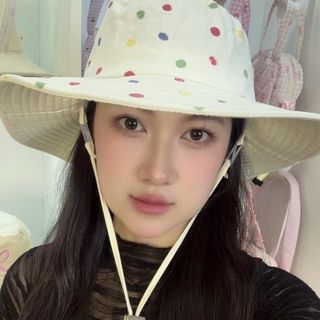 Bucket vành lớn hoạ tiết mùa hè